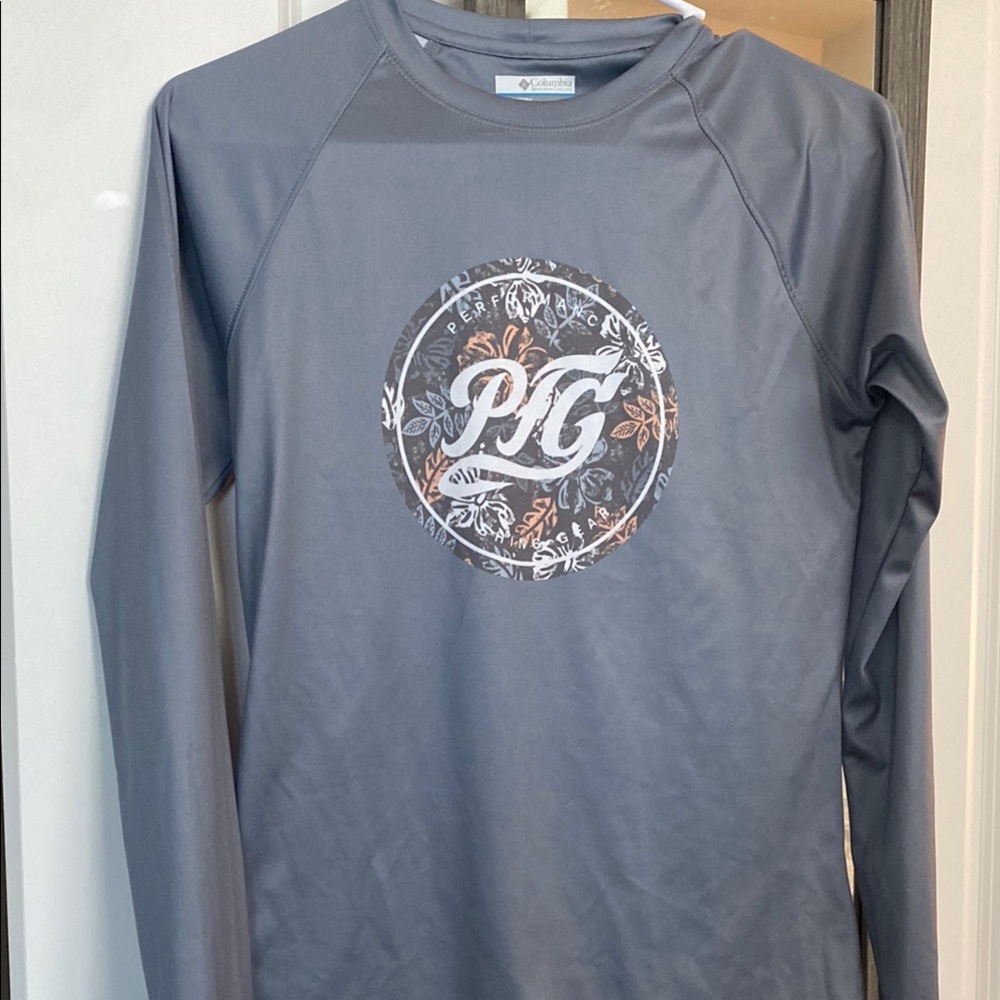 Columbia Gray Long Sleeve Shirt